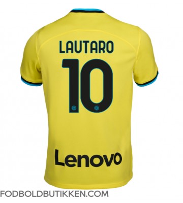 Inter Milan Lautaro Martinez #10 Tredjetrøje 2022-23 Kortærmet